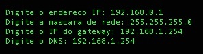 ServerU IP Configuration